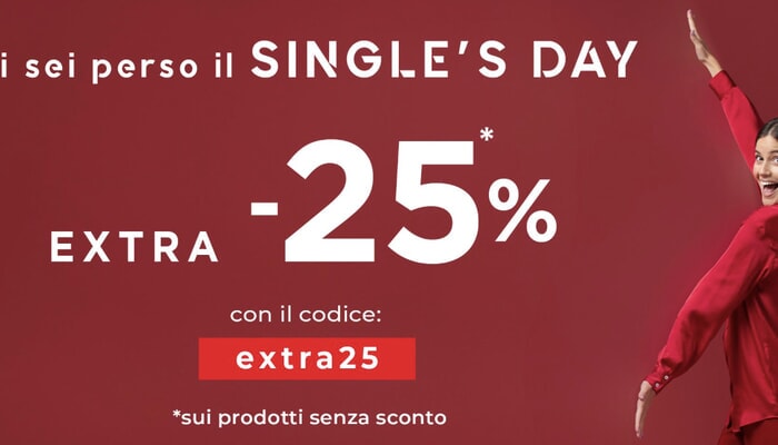 avec le code: extra25 Seulement le 12 novembre !