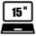 15 Porta PC "