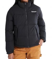 Timberland Oversize Puffer Veste Courte Noir Achetez À Prix Outlet!